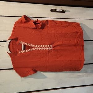 Flutter sleeve top Size Small